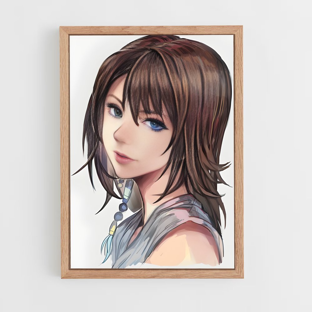 Poster Yuna, L'Esprit de la Lumière – affiche Final Fantasy (vue 4)